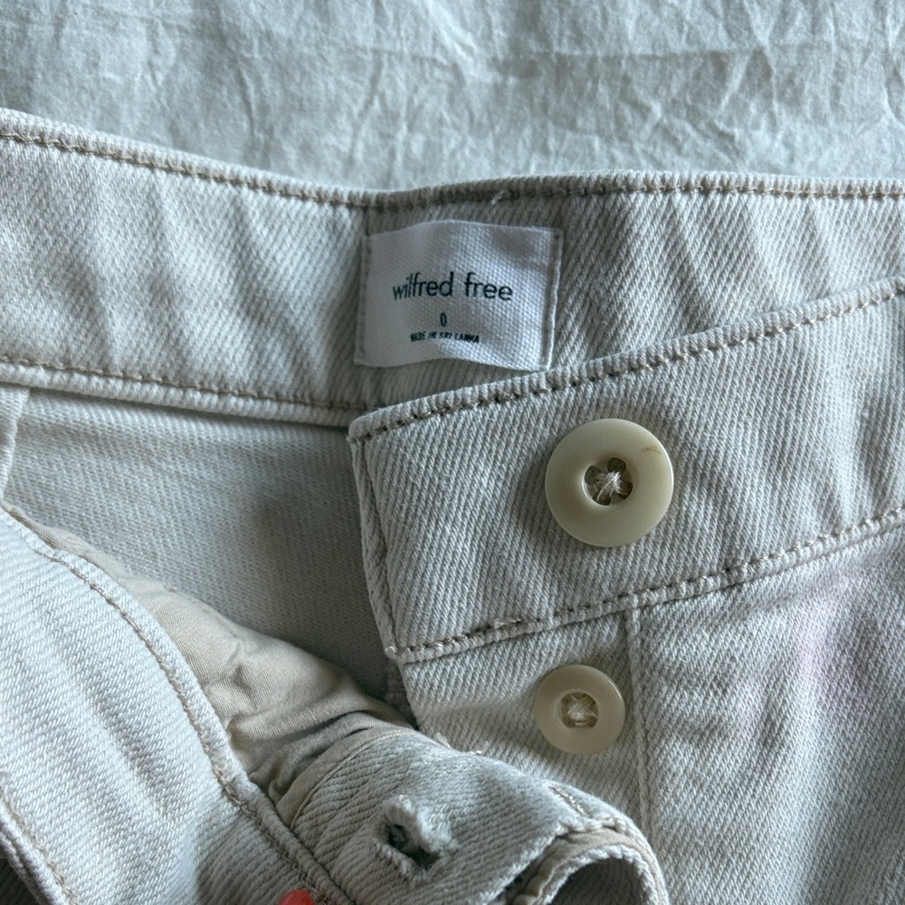 Wilfred Cream Cargo Pants